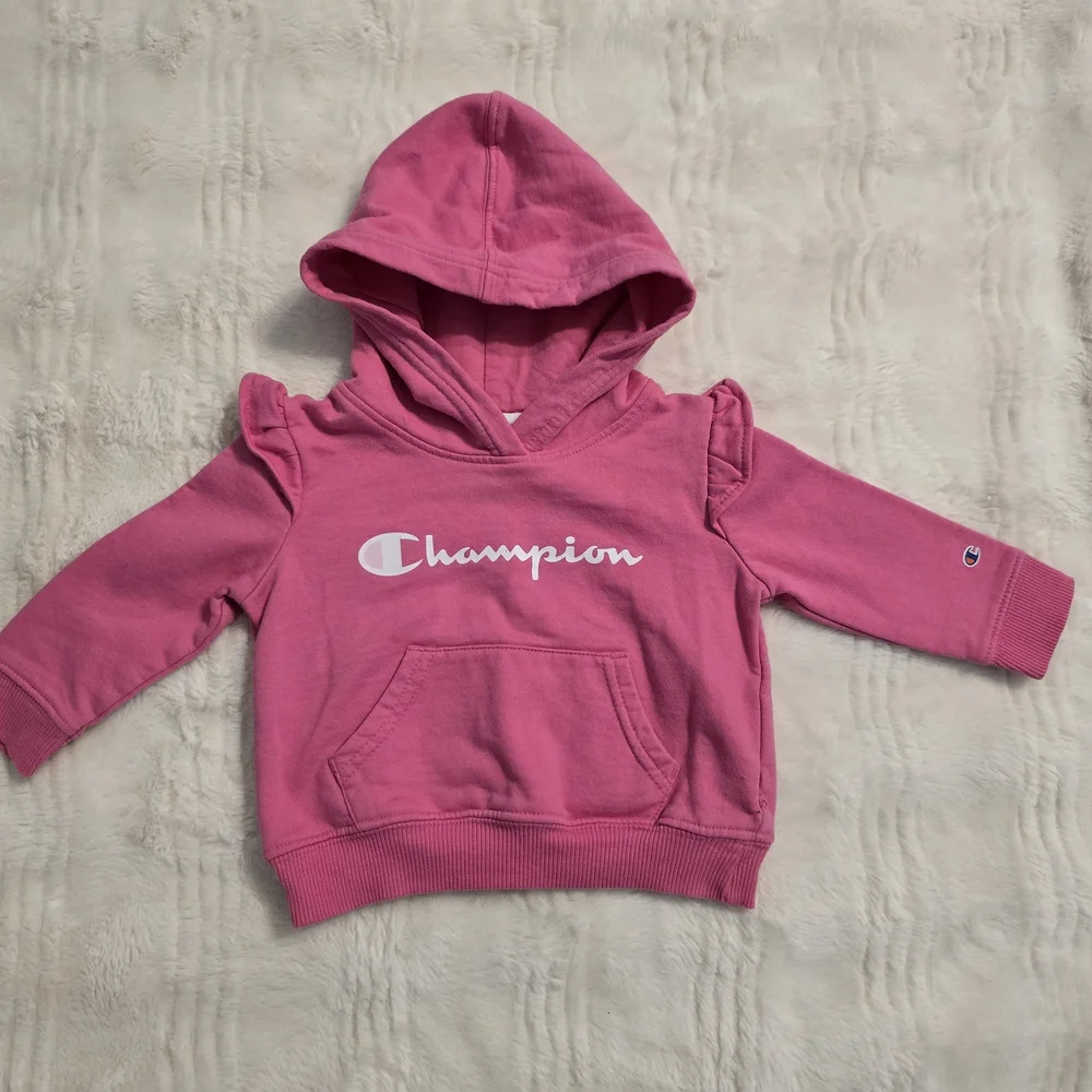 Champion Pink Hooded Sweatshirt & Joggers Set - Picture 3 of 8